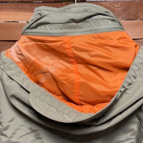 Emergency Exit Green Orange Snowboarding Ski Jacket Men L Coat Polyester Nylon - Picture 3 of 11